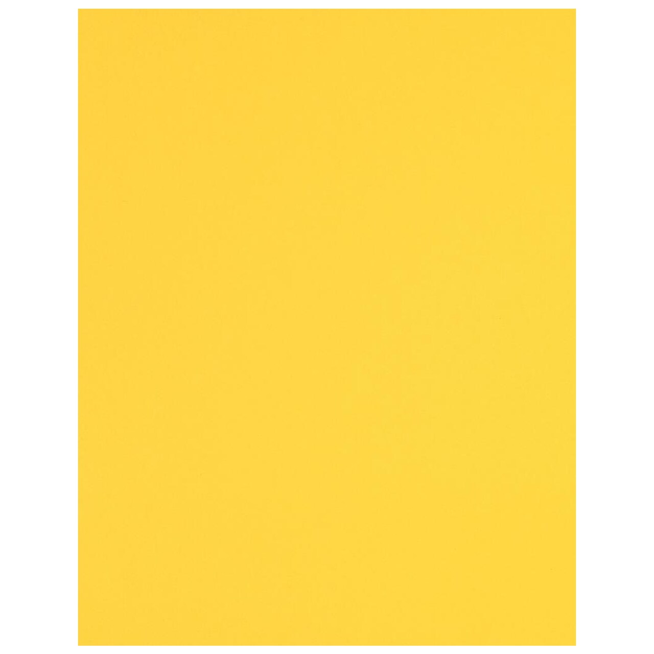 PA Paper Accents Heavyweight Smooth Cardstock 8.5" x 11" Lemon Sorbet, 100lb colored cardstock paper for card making, scrapbooking, printing, quilling and crafts, 25 piece pack